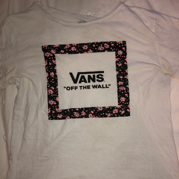 Floral Vans Tee - Picture 5 of 5